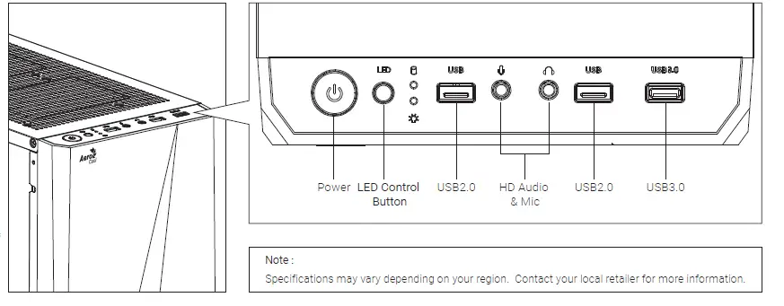 AeroCool-G5905-Delta-RGB-Mid-Tower-Case-User-Manual-fig-9