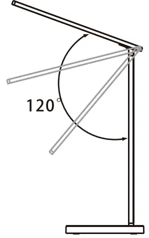 FLYMUDA X9D Desk Lamp with Wireless Charging - Figure 1