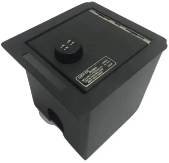 LOCKER DOWN LD Series Console Safe