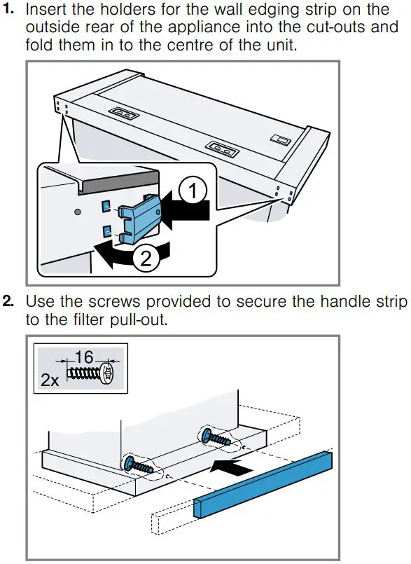 SIEMENS LI64MA531B iQ300 Telescopic Hoods User Manual - Preparing the appliance