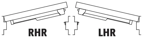 CAL ROYAL 8000V Vertical Rod Exit Device Reversible - fig