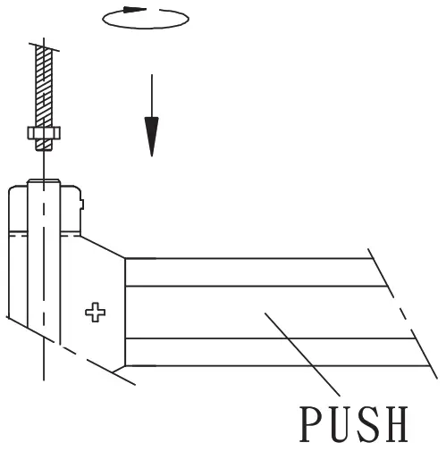 CAL ROYAL 8000V Vertical Rod Exit Device Reversible - fig12