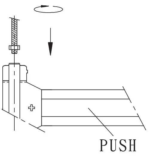 CAL ROYAL 8000V Vertical Rod Exit Device Reversible - fig4