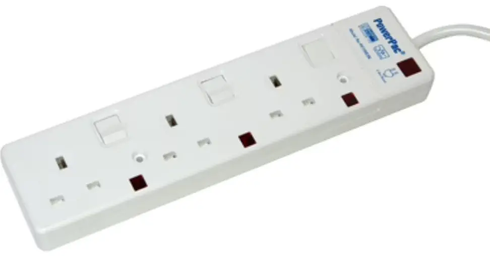 PowerPac JHE838 3 Way 3 Metre Extension Socket-featured-image