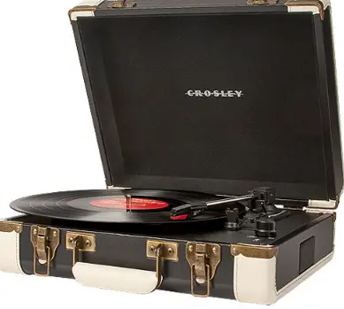 Crosley CR6019D Radio Executive Portable Turntable