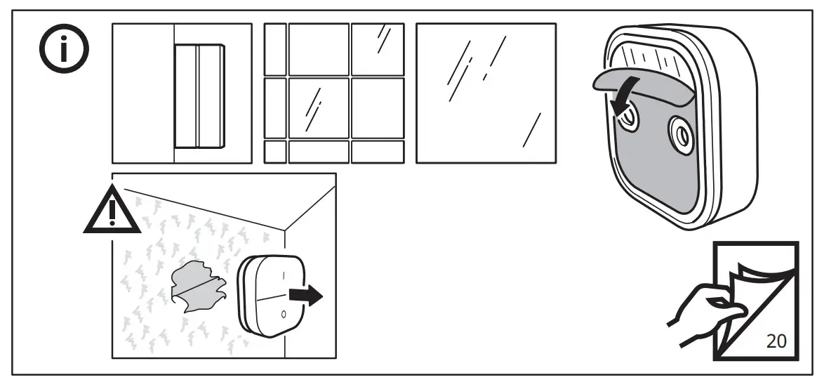 IKEA TRADFRI Wireless Dimmer - Important 3