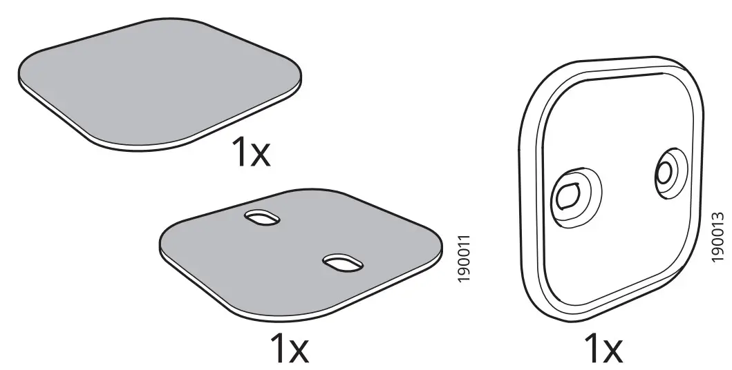 IKEA TRADFRI Wireless Dimmer - parts