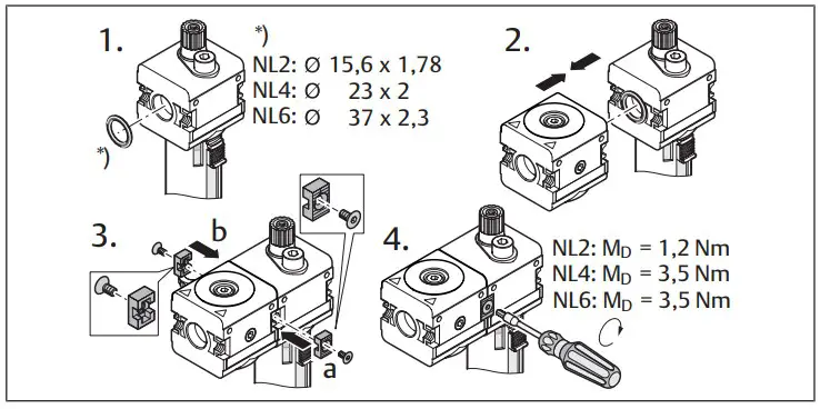 Block assembly with block assembly kit