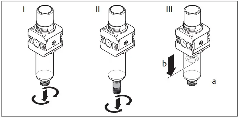 Semi-automatic condensate drain