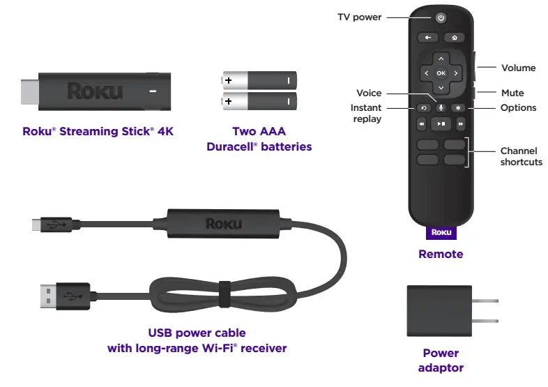 Roku-3820R-Streaming-Stick-4K-with-Roku-Voice-Remote-Fig-1