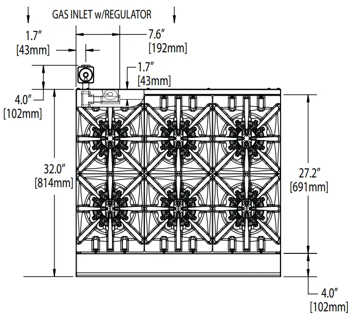 GARLAND UT Series US Range Heavy Duty Gas - Fig 3
