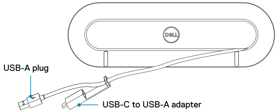 DELL SP3022 USB Computer Speakerphone - fig 1