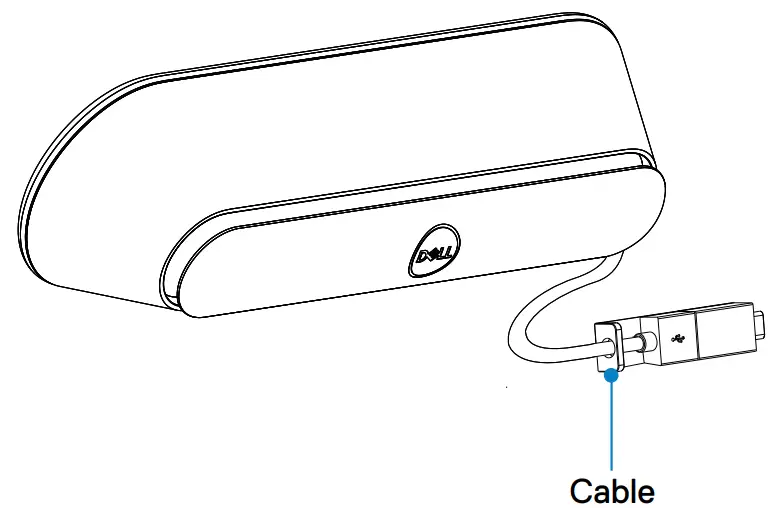 DELL SP3022 USB Computer Speakerphone - fig 2
