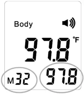ITH93 - STORED READING RECALL