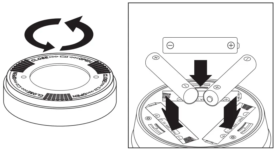 HOMEDEPOT H 86RF RGB 3PK Color Changing LED Puck Light - Figure 1