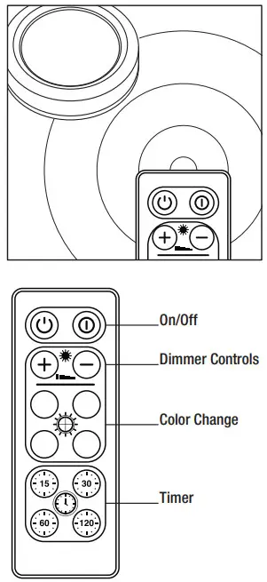 HOMEDEPOT H 86RF RGB 3PK Color Changing LED Puck Light - Figure 6