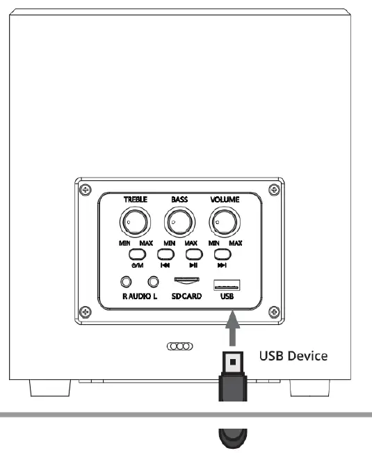 Majority DX20 2.1 PC Speakers-7