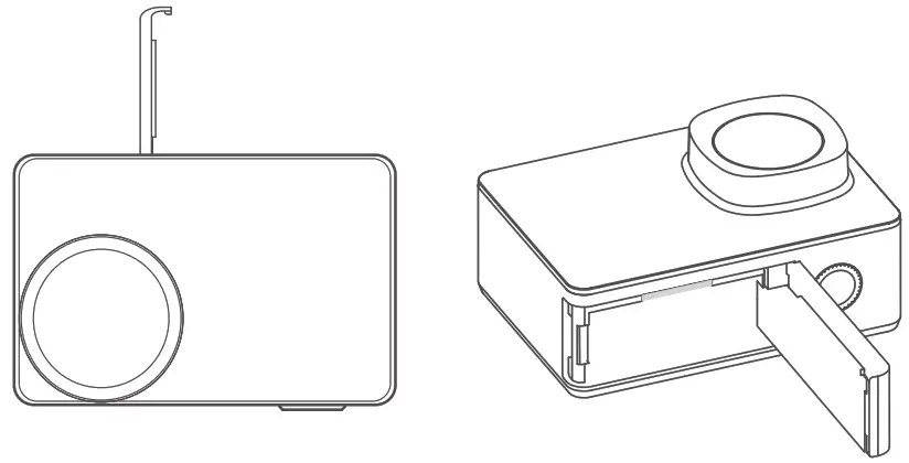 WOLFANG GA300 Action Camera - TF Card Installation