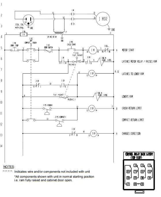 Vestil-HPC-405-Hydraulic-Pail-Crusher-Instruction-fig-2