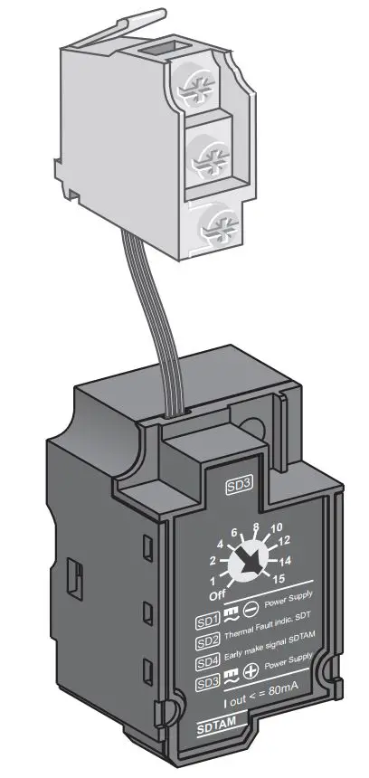 Schneider Electric Lv429424 Sdtam Contactor Tripping Module Installation Guide