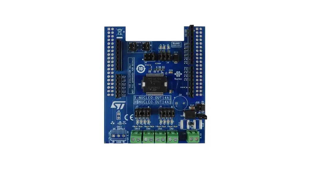 Stmicroelectronics X-nucleo-out14a1 Industrial Digital Output Expansion Board User Guide