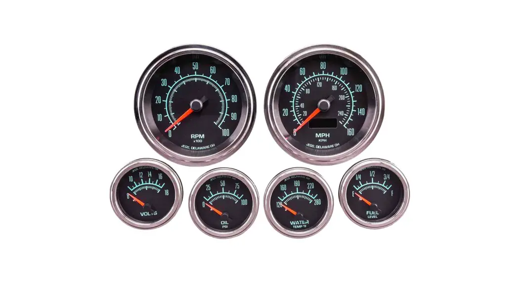 Jegs 41448 Retro Muscle Car 6 Gauge Set Instruction Manual Jegs 41448 Retro Muscle Car 6 Gauge Set Instruction Manual