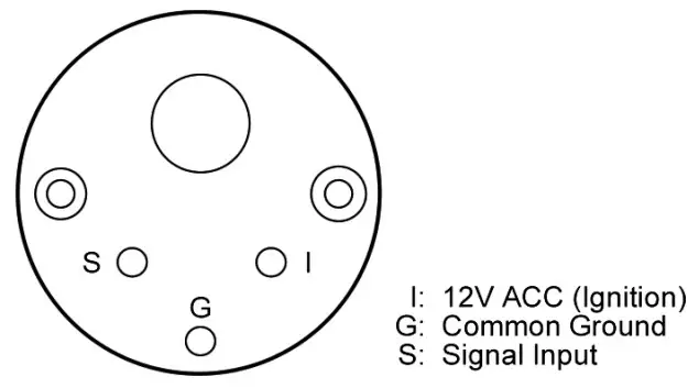 JEGS 41448 Retro Muscle Car 6 Gauge Set - Fig 5