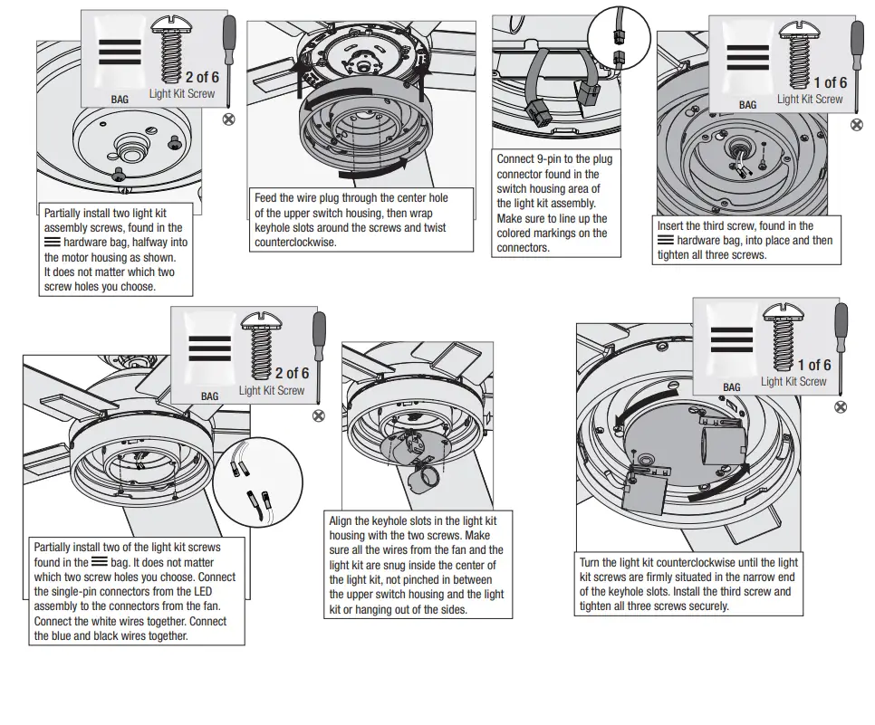 Hunter 52485 Anisten LED Light 52 Inch Ceiling Fan - Fig15