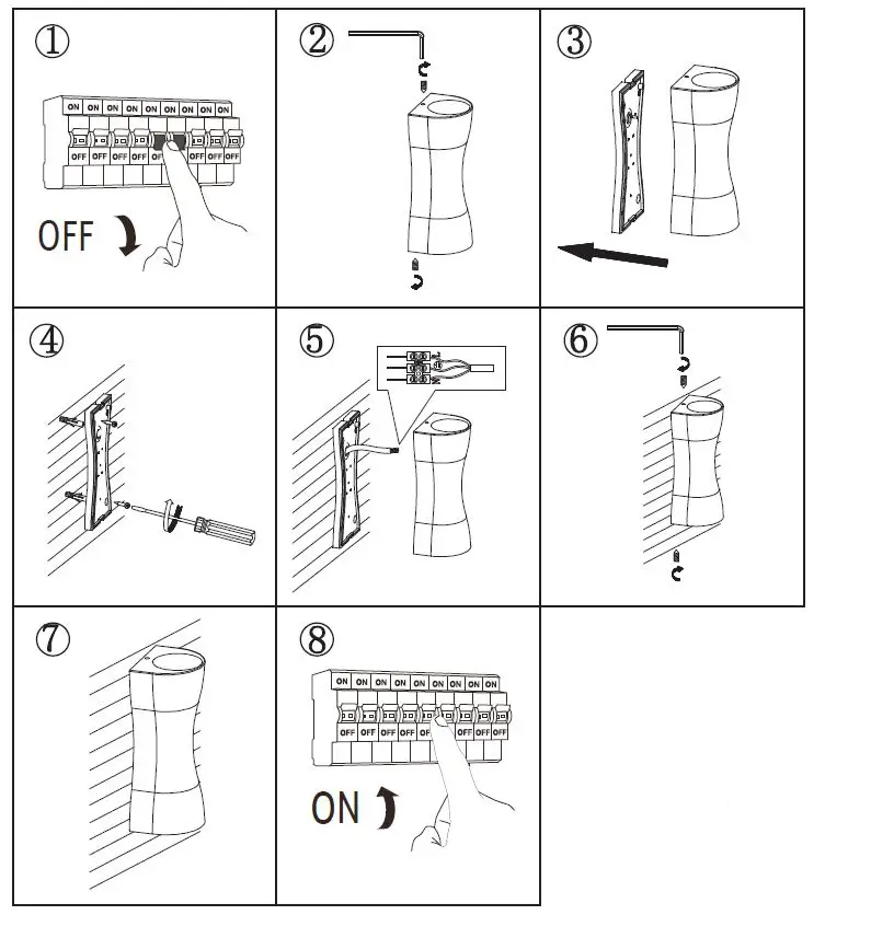avide-DENA-SERIES-Outdoor-Wall-Lamp-Dena-LED-fig 1