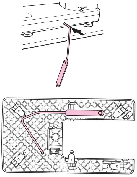 Juki TL 2010Q Portable Sewing Machine - FIGURE 13