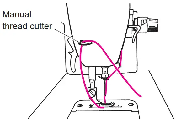 Juki TL 2010Q Portable Sewing Machine - FIGURE 16