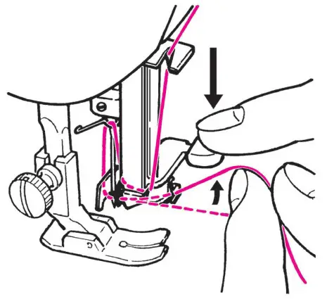 Juki TL 2010Q Portable Sewing Machine - FIGURE 24