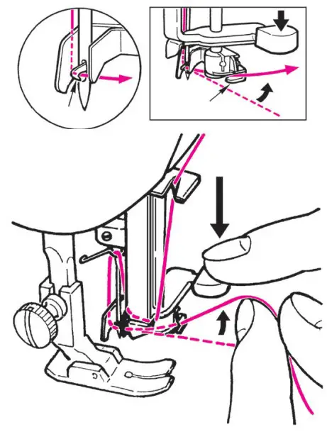 Juki TL 2010Q Portable Sewing Machine - FIGURE 43
