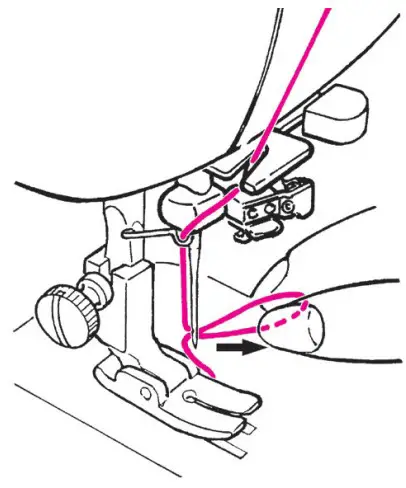Juki TL 2010Q Portable Sewing Machine - FIGURE 45