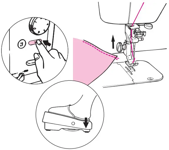 Juki TL 2010Q Portable Sewing Machine - FIGURE 57