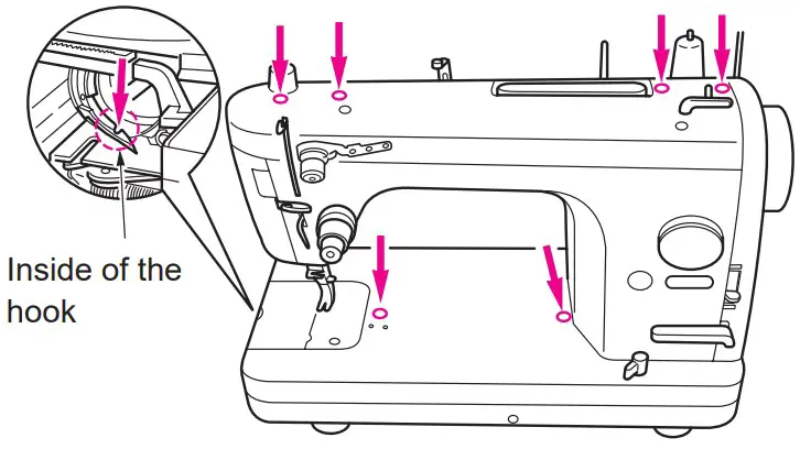 Juki TL 2010Q Portable Sewing Machine - FIGURE 83