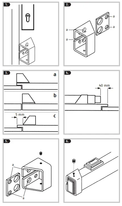 ABUS PR1400 Door Bar-fig1