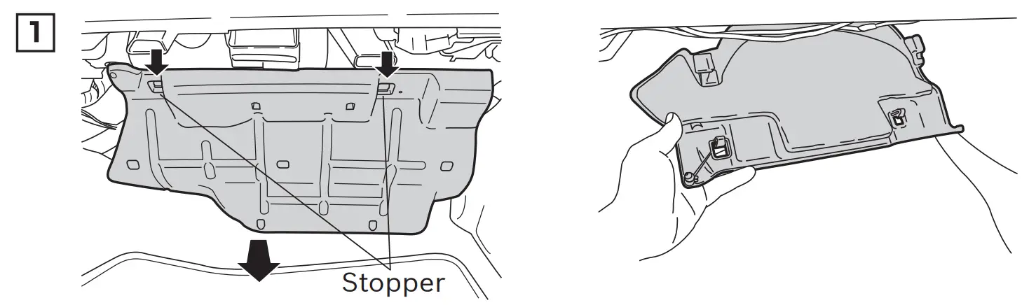How to remove the filter cover
