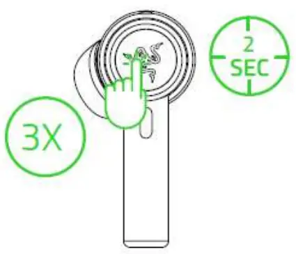 RAZER Hammerhead True Wireless Pro Earbuds - fig 10