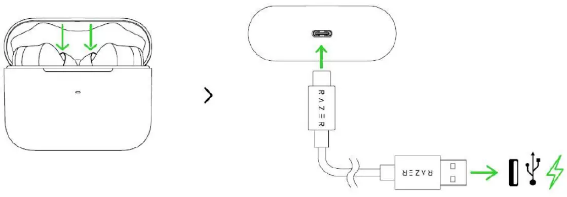 RAZER Hammerhead True Wireless Pro Earbuds - fig 5