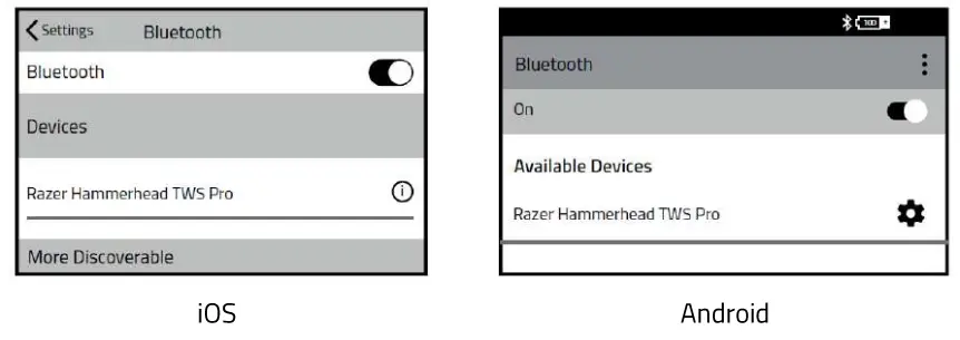 RAZER Hammerhead True Wireless Pro Earbuds - fig 7