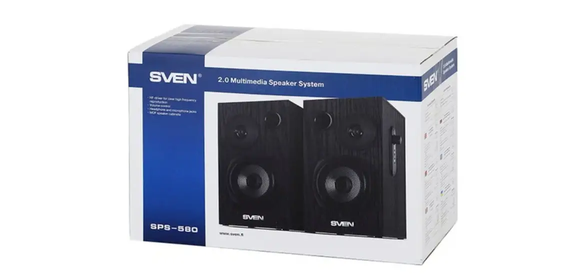 Sven Sps-580 2.0 Multimedia Speaker System User Manual Sven Sps-580 2.0 Multimedia Speaker System User Manual