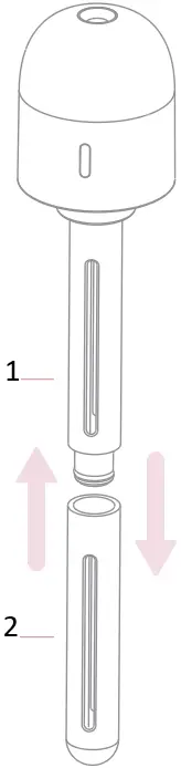 multitasky Portable Bottle Humidifier 3