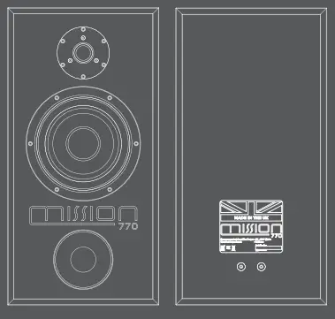 Mission 770 Loudspeaker - Designer's 12