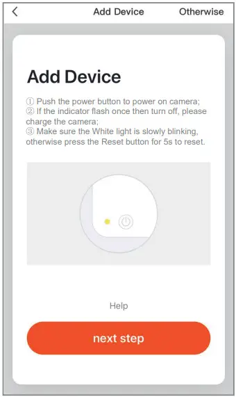 FUWEI SC061 WCR2 Smart Battery Doorbell - Add device 1