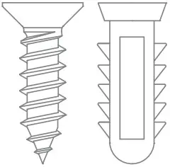 FUWEI SC061 WCR2 Smart Battery Doorbell - Screw 2