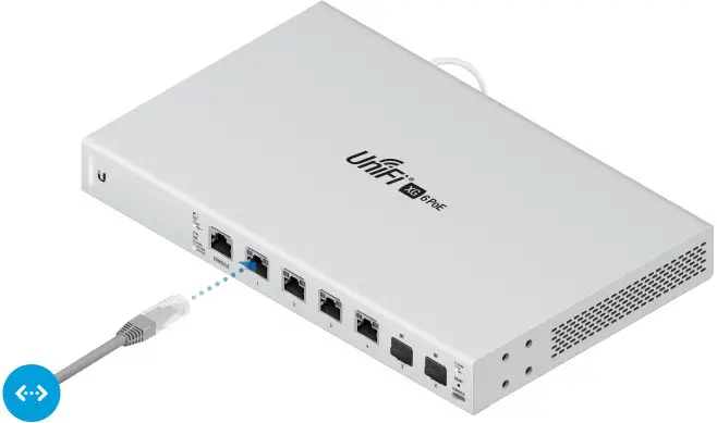 UBIQUITI US-XG - Connecting Ethernet
