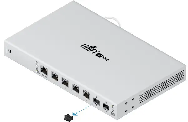 UBIQUITI US-XG - Connecting SFP+ 1