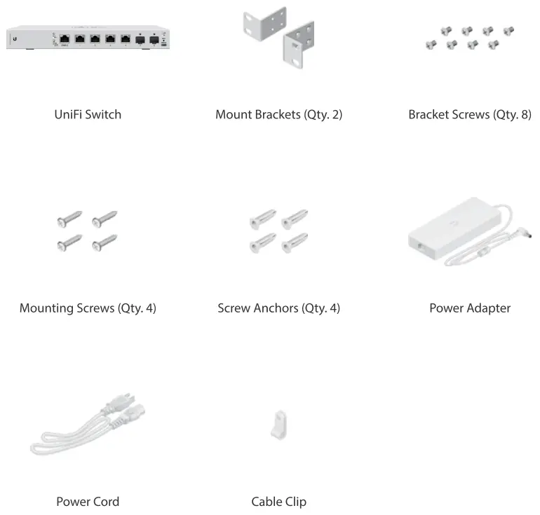UBIQUITI US-XG - Package Contents