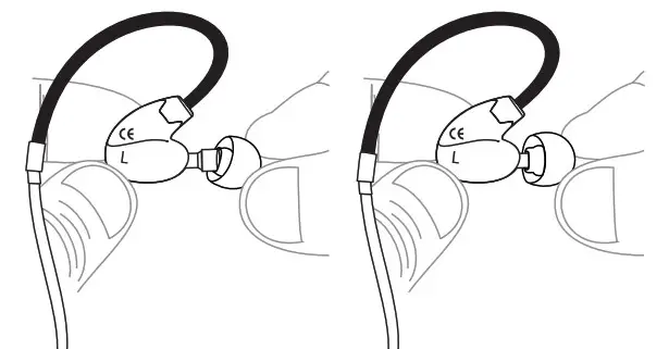 MEE audio X7 Plus Bluetooth Wireless Sports In-Ear Headphones - Installing Eartips (Continued)